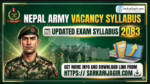 Nepal-Army-vacancy-syllabus-2083